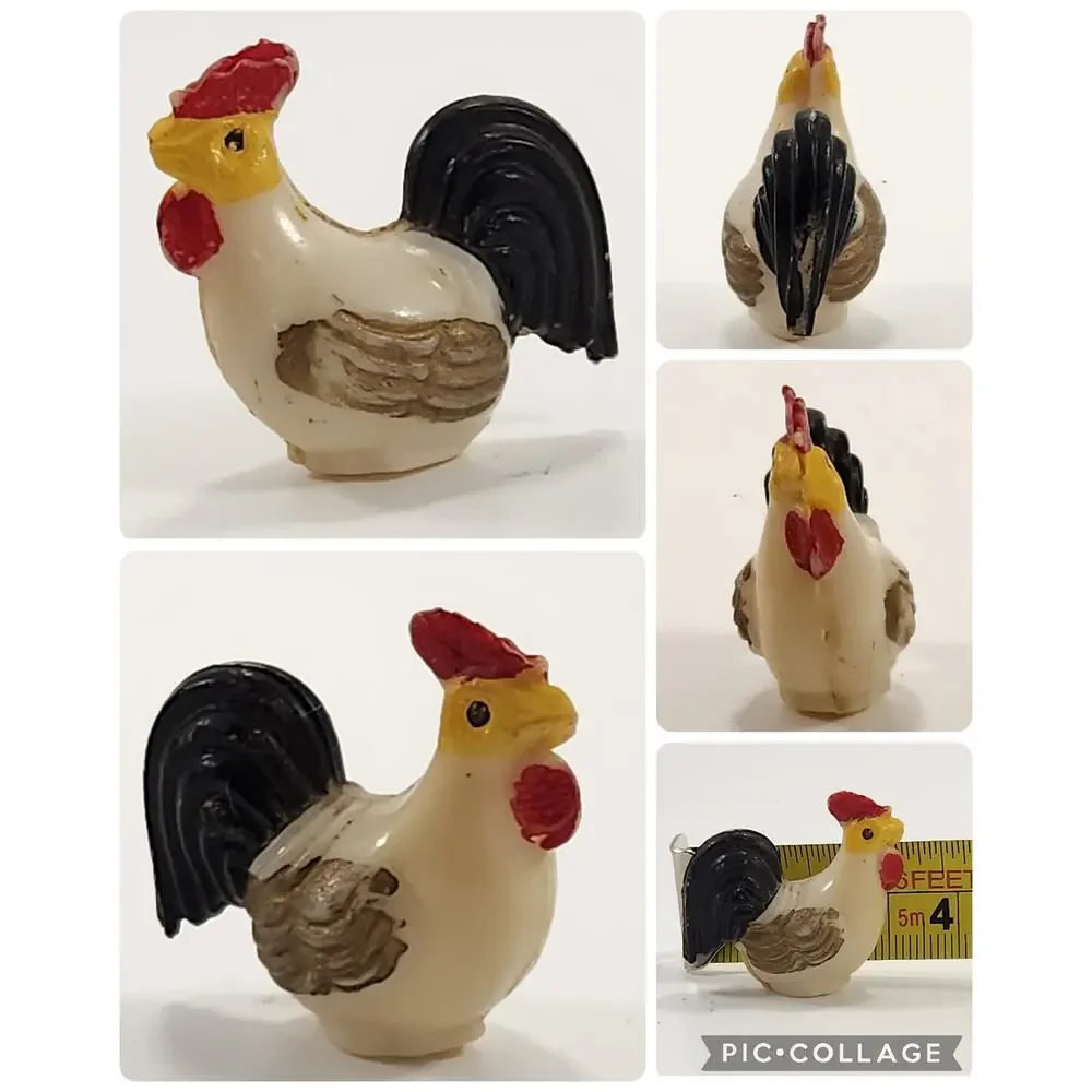 Vintage Miniature Animal Figurine Lot – 12 Pieces | Farm, Forest & Nursery Theme